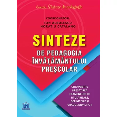 Sinteze de pedagogia invatamantului prescolar