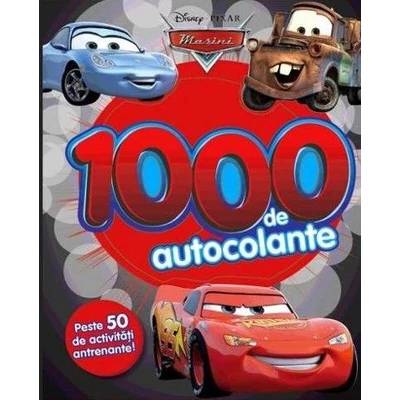 Pixar - Masini - 1000 de autocolante - Disney