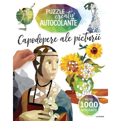 Capodopere ale picturii. Puzzle creativ din autocolante - 