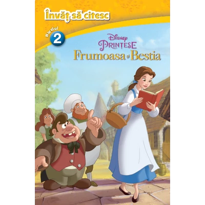 Disney Printese. Invat sa citesc (nivelul 2). Frumoasa si Bestia