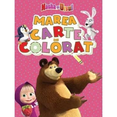 Masha si Ursul - Marea carte de colorat