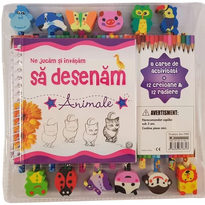 Ne jucam si invatam sa desenam animale