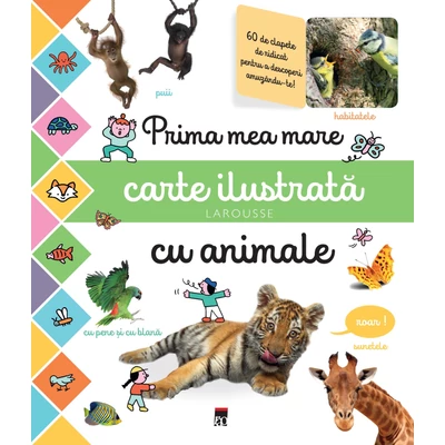 Prima mea mare carte ilustrata cu animale