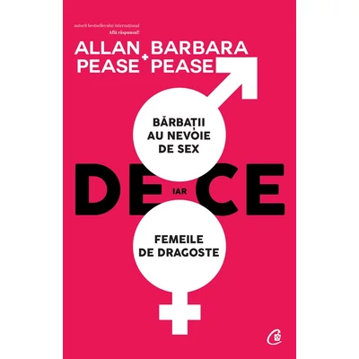 De ce barbatii au nevoie de sex, iar femeile de dragoste - Allan Pease,Barbara Pease