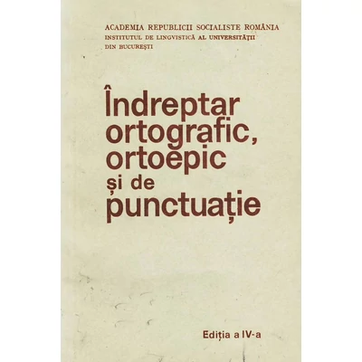 Indreptar ortografic, ortopedic si de punctuatie - Nu exista