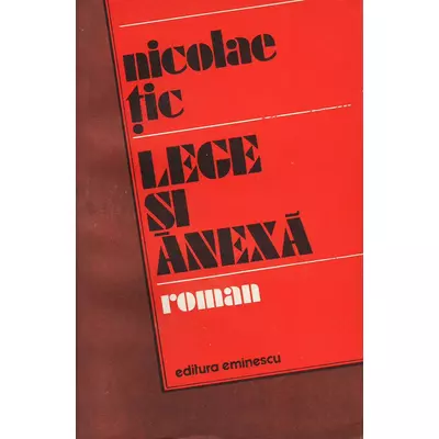 Lege si anexa - Nicolae Tic
