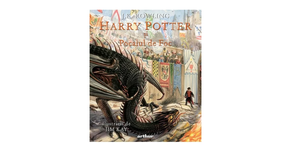 Harry Potter si Pocalul de Foc (Harry Potter #4) (editie ilustrata